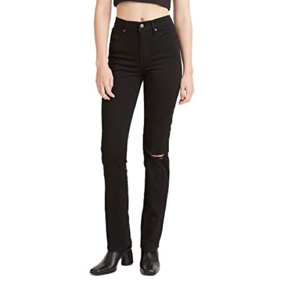 Levi's Women's Premium 724 High Rise Straight Leg - Picture 1 of 6
